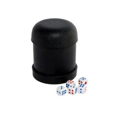 骰盅 附5粒骰仔 Dice Cup with 5 Dices
