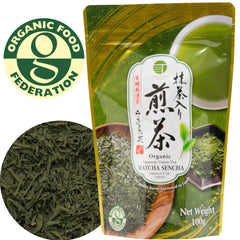 [新品] 日本有機抹茶入煎茶 100g Osada Organic Matcha Sencha
