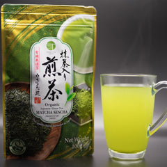 [新品] 日本有機抹茶入煎茶 100g Osada Organic Matcha Sencha