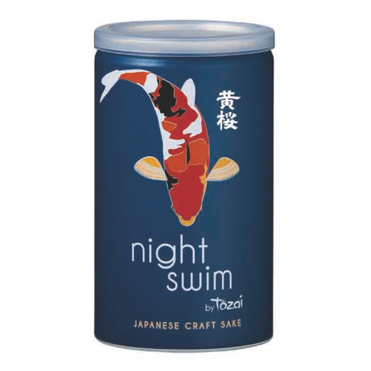 [NEW] 日本清酒 15% 180ml Kizakura Night Swim Sake