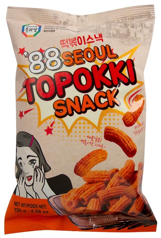 [新品] Surasang 韓式脆條 130g Korean Cracker (Topokko Snack) Sweet & Spicy