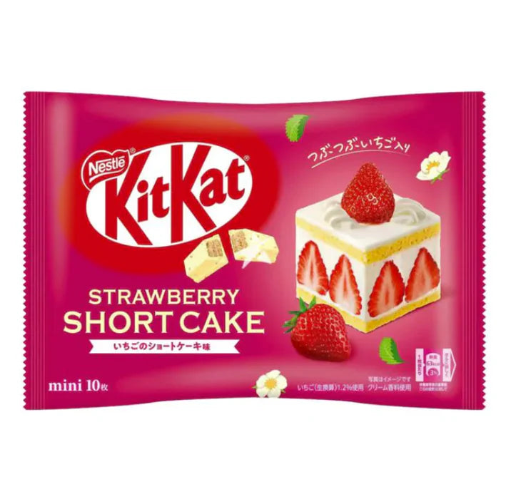 [新品] KitKat 草莓蛋糕威化餅 104.4g KitKat Cookies Strawberry Short Cake Flavour