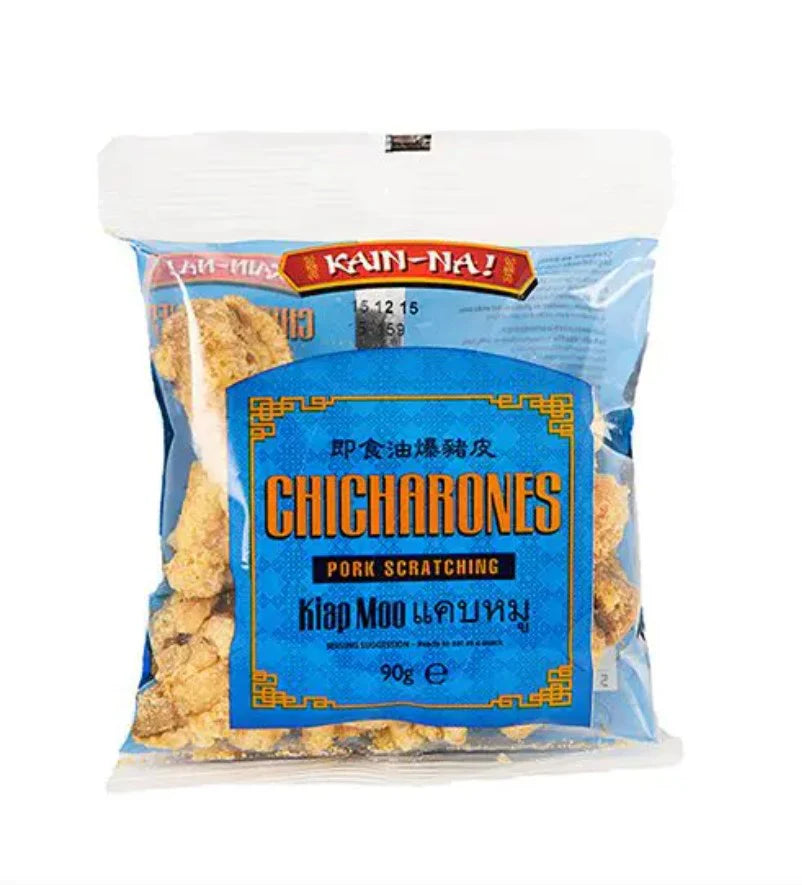 KAIN-NA! Chicharones Pork Scratching 90g 即食油爆豬皮