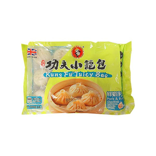 功夫小籠包 鮮蝦豬肉 300g Kung Fu Pork & Prawn Siu Loong Bun