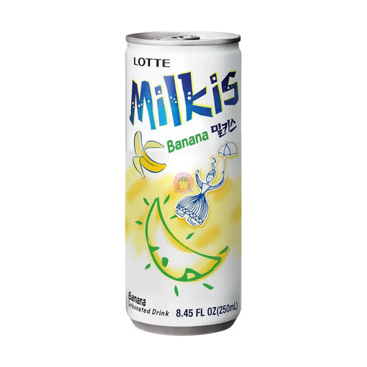 Milkis 牛奶乳酸飲品(香蕉味) 250ml Milkis Milk & Yogurt Banana Flavour