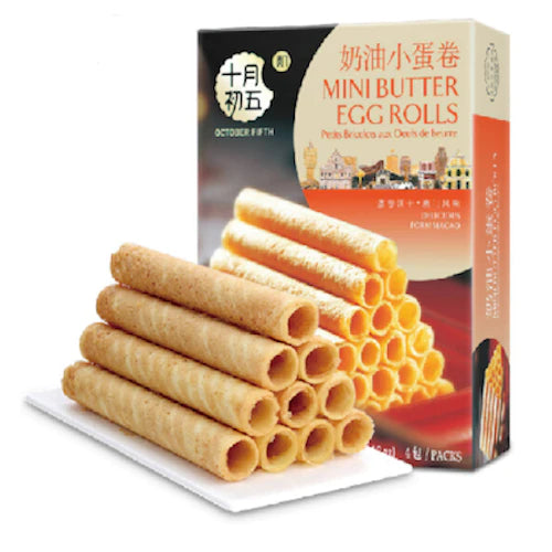 October Fifth Egg Rolls 72g 十月初五 奶油小蛋卷