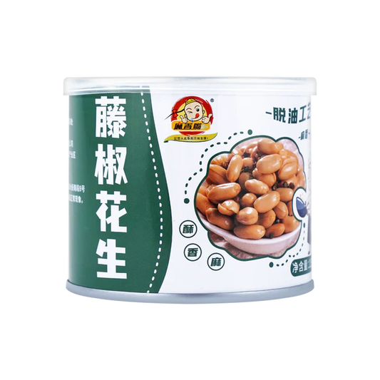 [新品] 麻香嘴 藤椒花生(罐裝) 155g MXZ Green Vine Pepper Peanuts