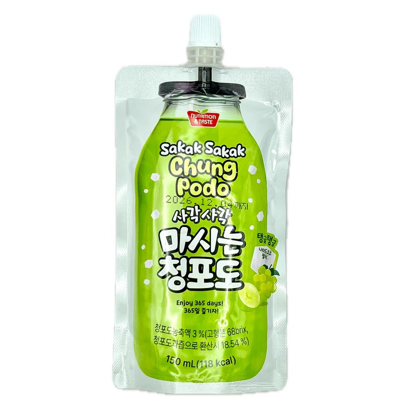 [新品] SAKAK SAKAK 青葡萄汁飲品 150ml SAKAK SAKAK Chungpodo