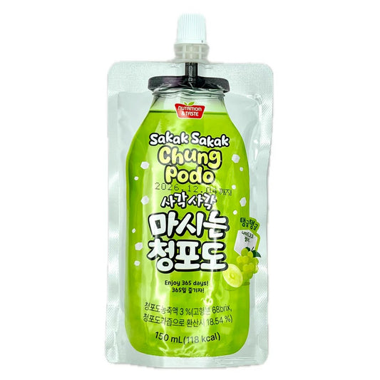 [新品] SAKAK SAKAK 青葡萄汁飲品 150ml SAKAK SAKAK Chungpodo