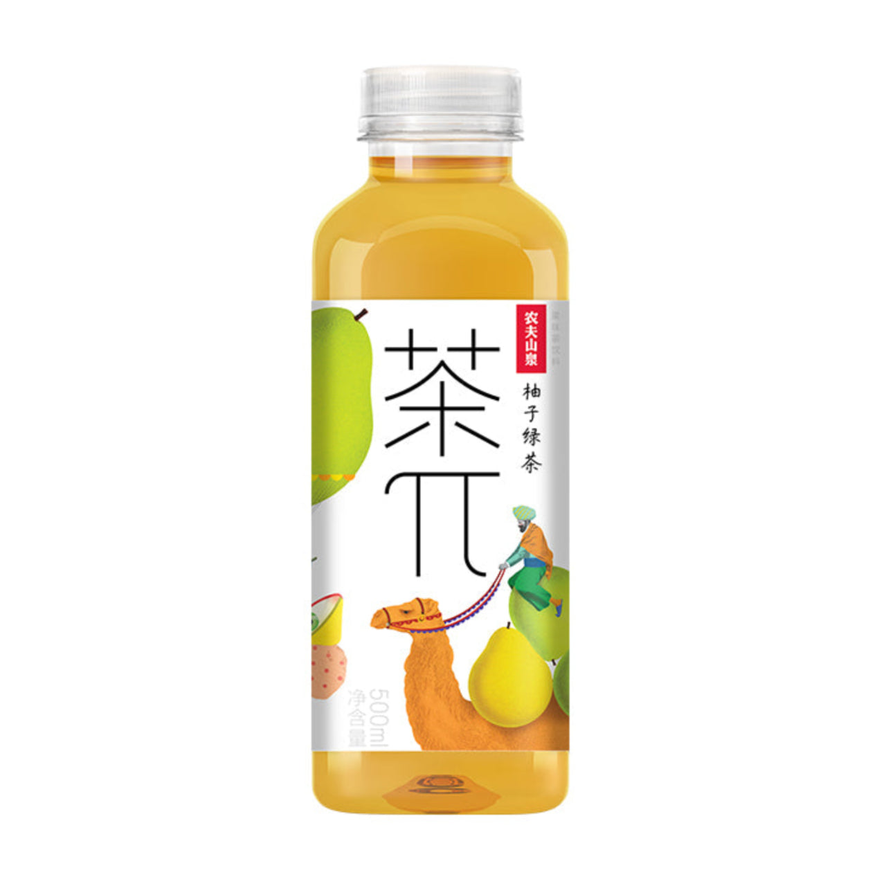 NFS Tea π - Grapefruit Green Tea 500ml 农夫山泉 茶π 柚子绿茶