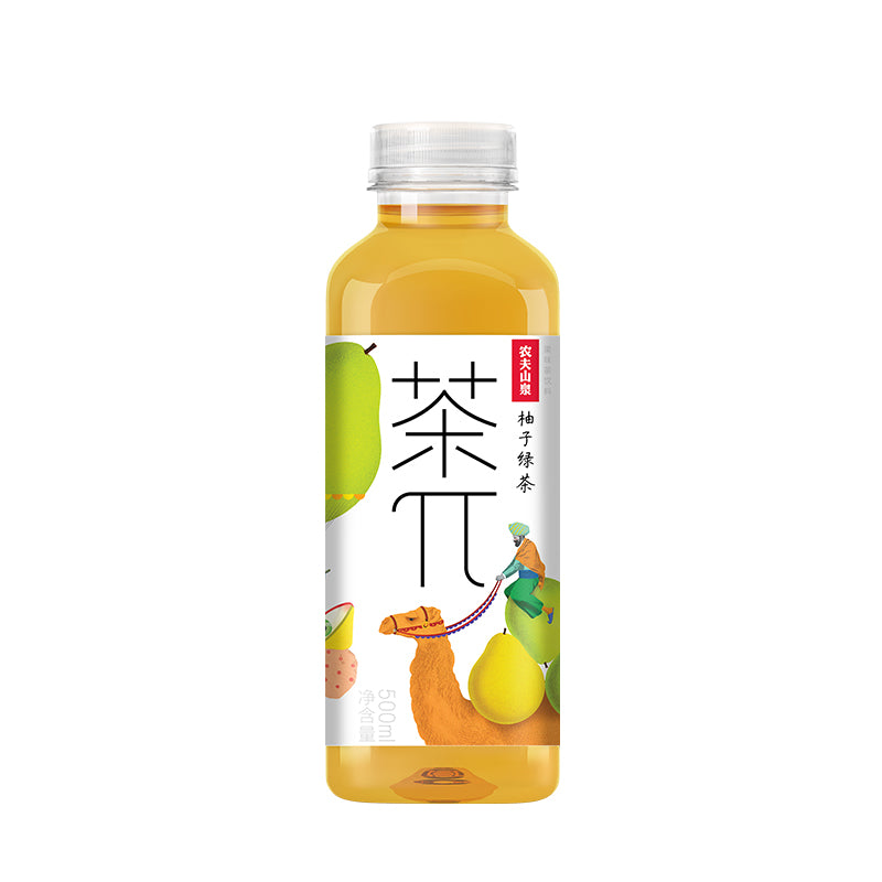 NFS Tea π - Grapefruit Green Tea 500ml 农夫山泉 茶π 柚子绿茶
