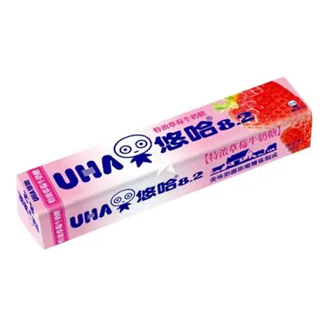 [新品] 悠哈 特濃草莓糖 40g UHA Tokuno Milk Candy (Strawberry Flavour)