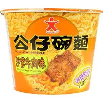 [新品] 公仔 碗麵 - 沙爹牛肉味 120g  Doll Bowl Noodle - Satay & Beef Flavour