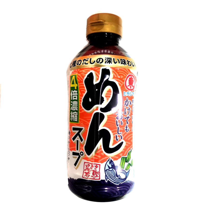 [Promotion Price] Higashimaru Men Soup 4Bai (pet) 400ml 日本4倍濃縮湯麵汁