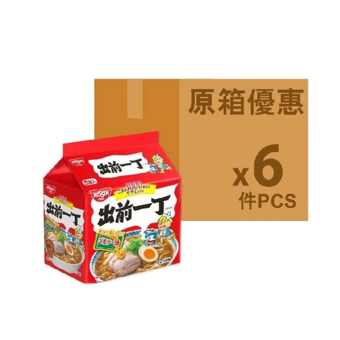 [箱價] NISSIN Demae Ramen Noodles (5x6packs) 原箱日清 出前一丁 日版