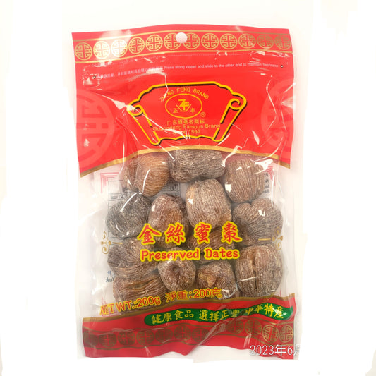 ZF Preserved Dates 200g 正丰 蜜枣
