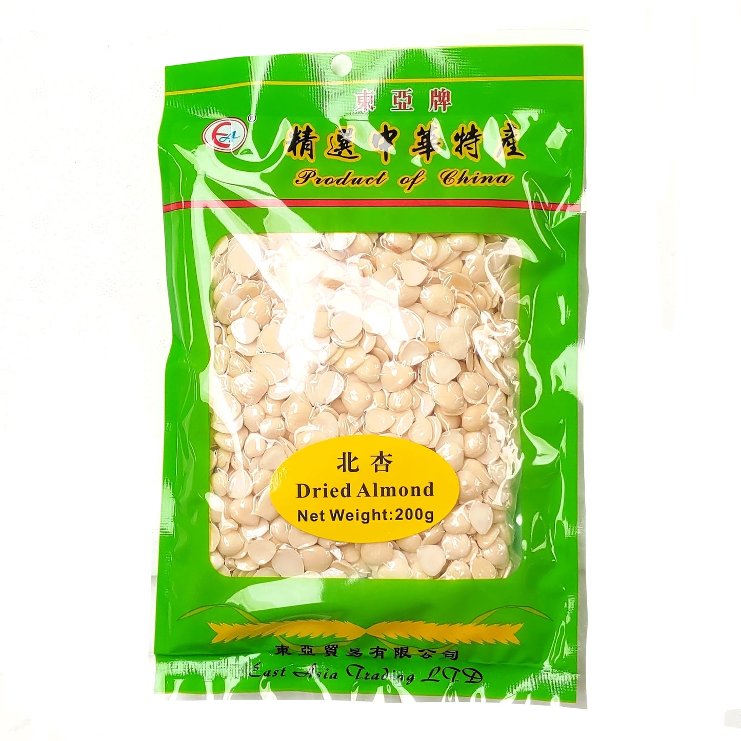 EA Drief Almond ( Pak Hang ) 200g 東亞 北杏