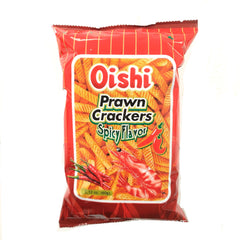 Oishi Prawn Crackers Spicy 60g 上好佳 鮮蝦條 香辣