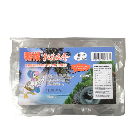 鴨嫂 糖心松花皮蛋 360g YS Preserved Duck Eggs