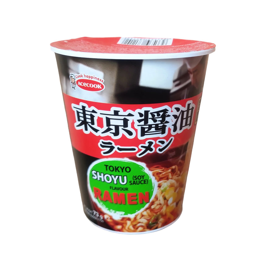 Acecook Cup Noodle Tokyo Shoyu Flav 73g Acecook 杯麵 東京醬油味