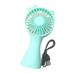 Mini Fan ( USB Charging ) / 迷你電風扇 ( USB 叉電  ) ( 粉/綠/藍 隨機 ）