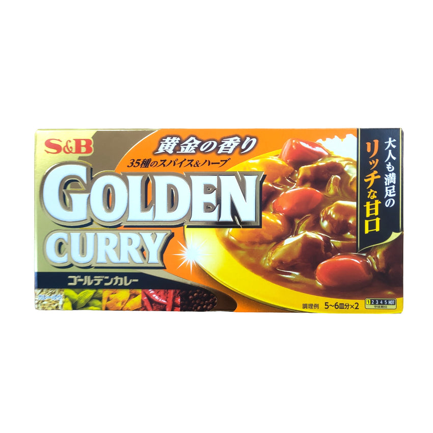 S&B Golden Curry Mild ( Jpn Ver. ) 198g 日版 S&B 金咖喱 微辣