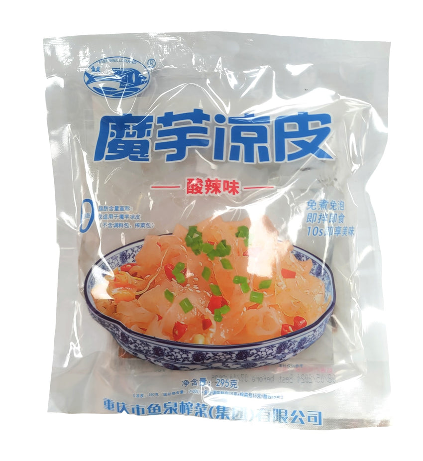 FW Instant Konjac Noodle ( Numb & Spicy ) 295g 魚泉 魔芋涼皮