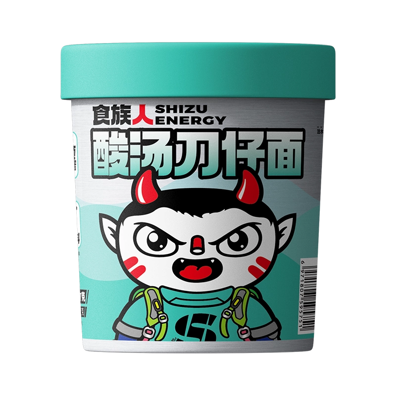 [新品] SZR Sour Soup Noodle 137g 食族人 - 酸汤刀仔面