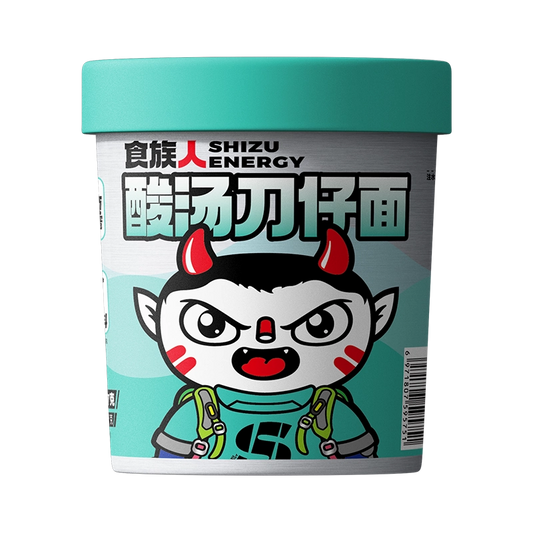 [新品] SZR Sour Soup Noodle 137g 食族人 - 酸汤刀仔面