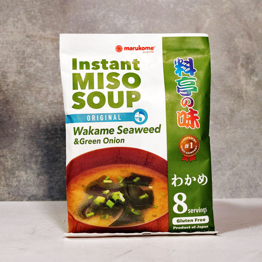 [新品] Marukome即食海帶味噌湯 8人份 152g Marukome Instant Miso Soup Wakame Seaweed (8 Servings)
