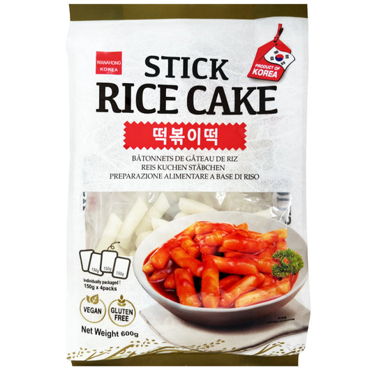 Wang Stick Rice Cake 600g 王牌 韩国年糕條