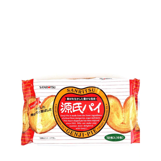 [新品] 三立 蝴蝶酥(12片) 120g Sanritsu Genji Pie