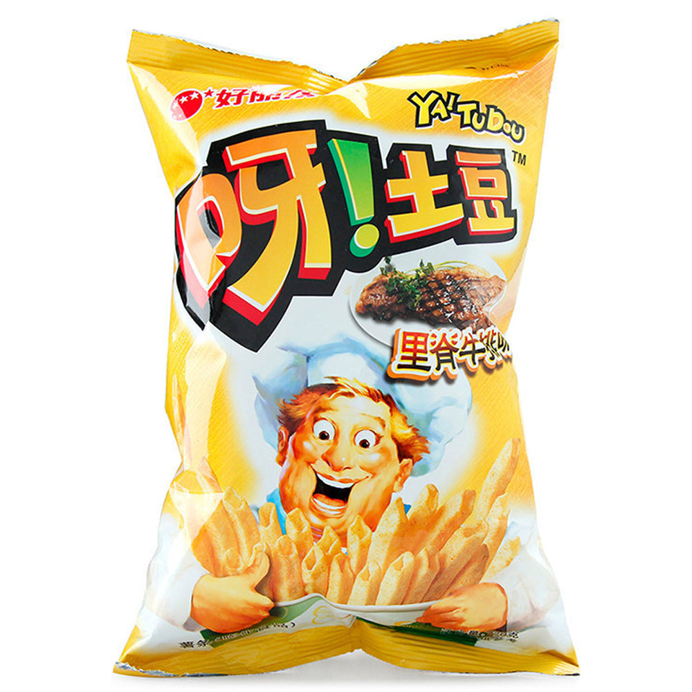 呀!土豆 里脊牛排味 70g HLY Potato Chips - Steak Flavour