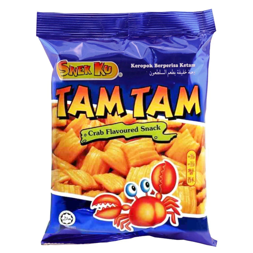 Snekku Tam Tam Crab Snack 80g 噹噹 蟹酥