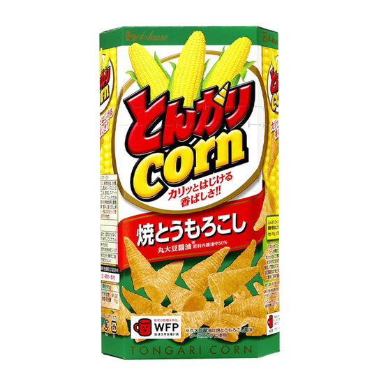 [新品] 日本粟米脆筒 (烤玉米) 68g House Tongari Corn Snack (Roasted Corn)