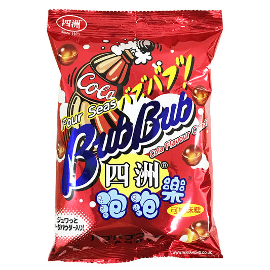 FS Bubble Cola Candy 80g 四洲 泡泡樂可樂糖