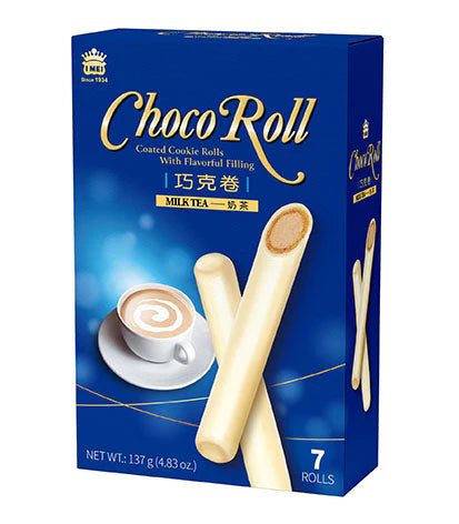 IM Choco Roll - Milk Tea 137g 義美 巧克力卷 - 奶茶味