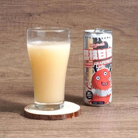 [新品] LD 荔枝甘露(椰果) 315ml LD Lychee Pomelo Sago Drink