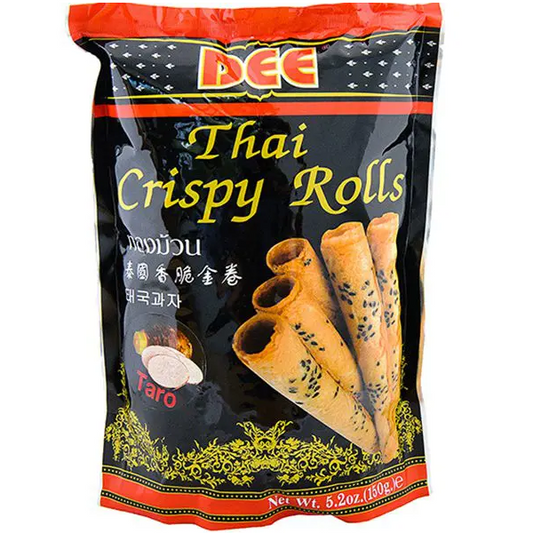 [新品] 泰國 香脆金卷 (芋頭) 150g DEE Crispy Rolls Taro Flavour