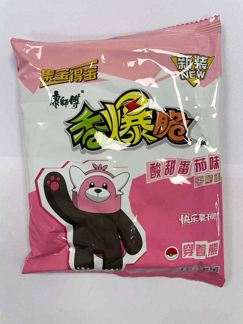 KSF Crispy Noodle Snack - Tomato Flavour 33g 康師傅 香爆脆酸甜番茄味干脆面