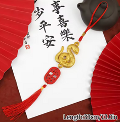 [CNY] 蛇年幸運掛飾 1pc (隨機選款) Year of Snake Lucky Decoration (Randomly Selected)