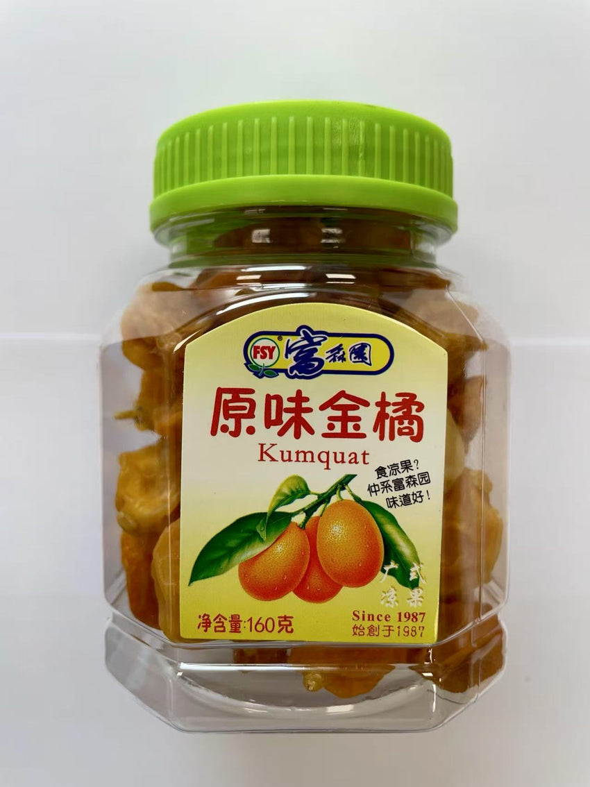 [新品] 富森園 原味柑橘 160g FSY Kumquat