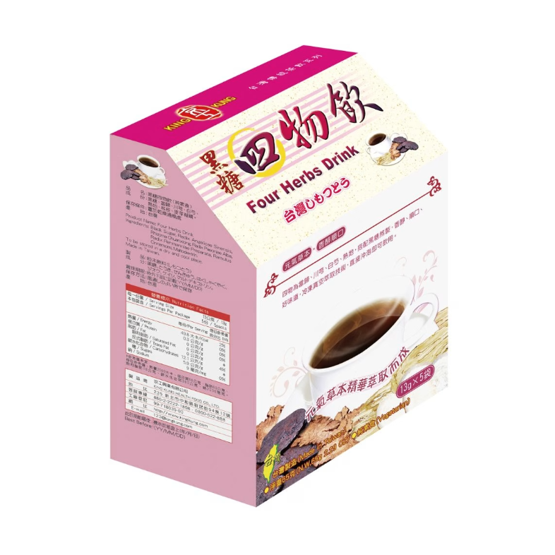 [新品] 京工 黑糖四物飲 65g (13g x 5) KK Four Herbs Drink