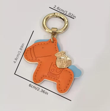 小馬仿皮匙扣 1件(隨機) Faux Leather Pony Keychains 1pc