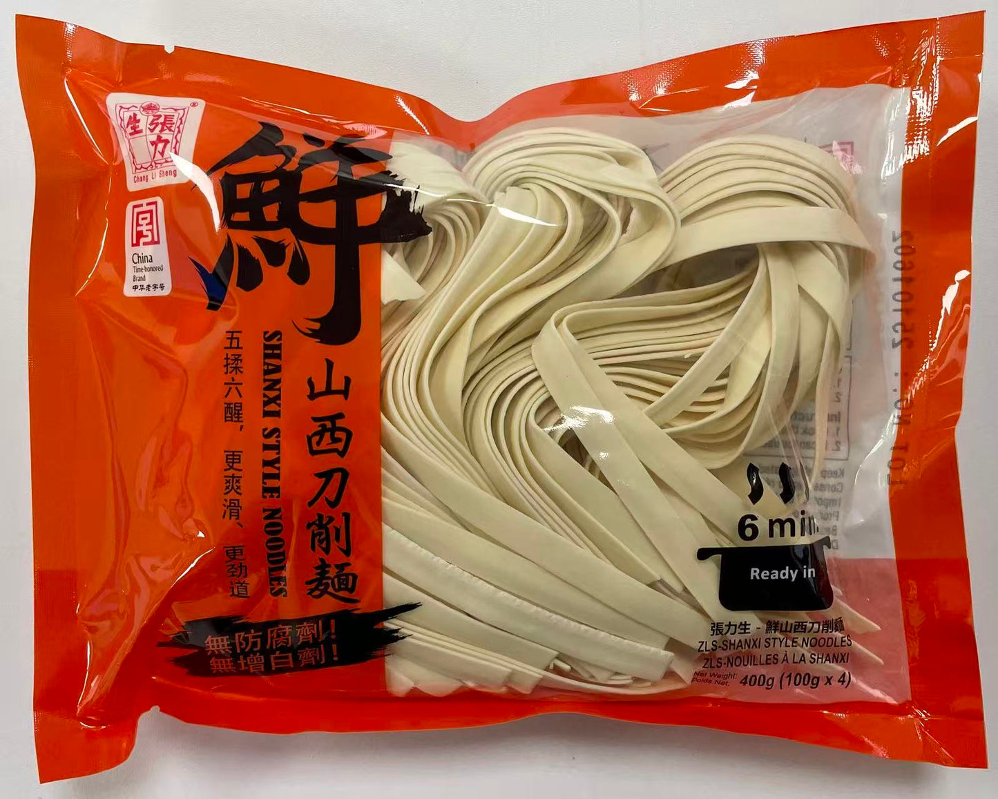 [新品] 張力生 山西刀削面 400g CLS Shanxi Style Noodles