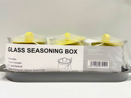 玻璃調味盒套裝 Glass Seasoning Box Set