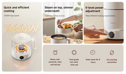 小米 多功能電煮鍋 1.5L Xiaomi Multifunctional Cooker
