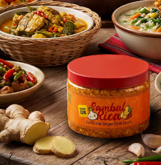 [新品] 叁巴醬 - 蒜薑辣椒醬 DAPUR CUK Sambal - Garlic Ginger