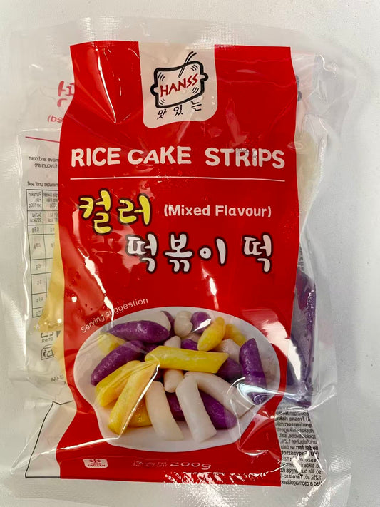 HANSS 年糕條(混合口味) 200g HANSS Rice Cake Strips (Mixed Flavour)