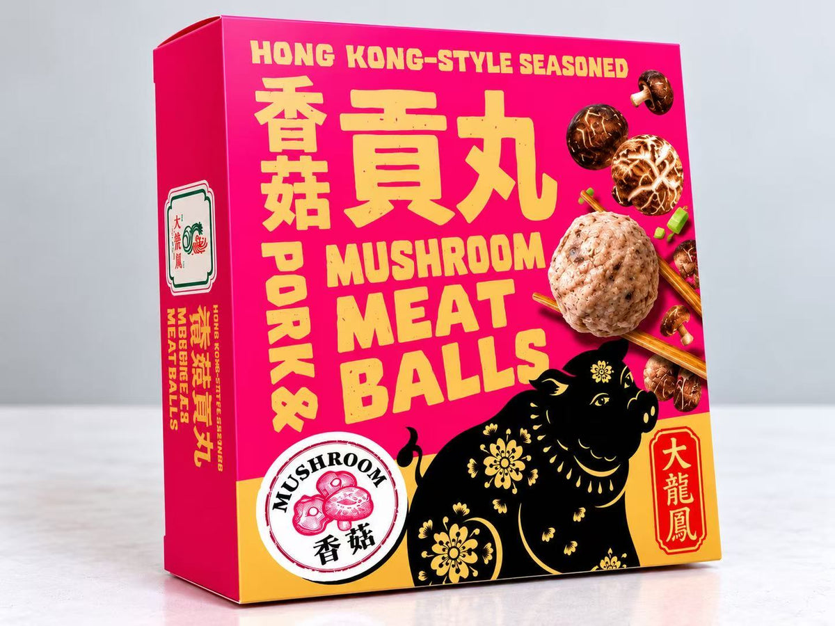 [新品] 大龍鳳 香菇貢丸 250g  TLF Pork & Mushroom Meatballs
